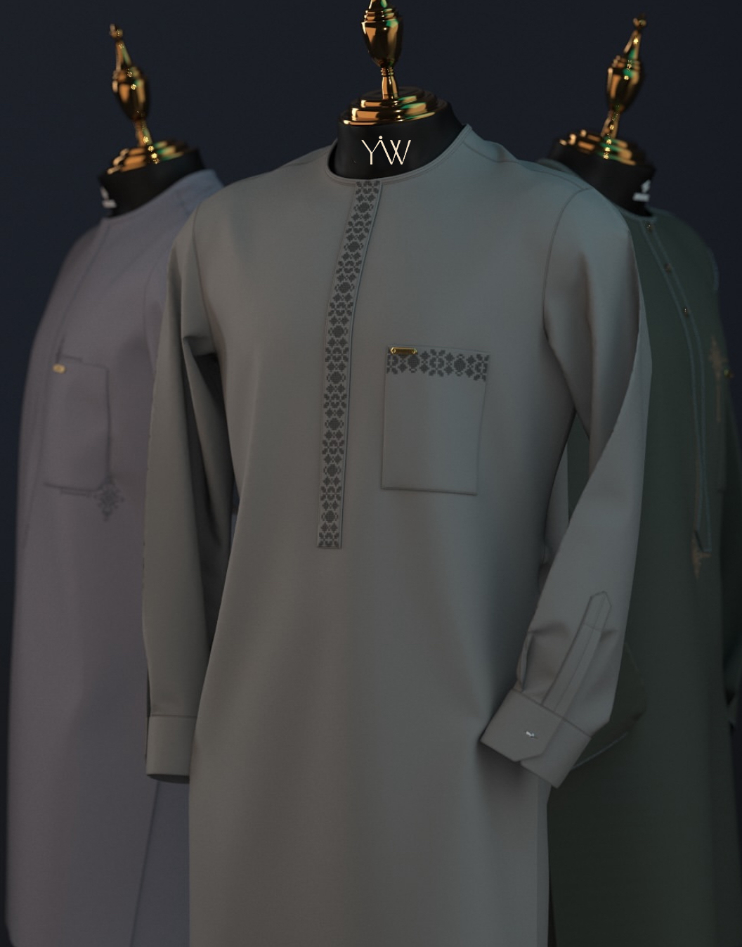 Costume africain Abass