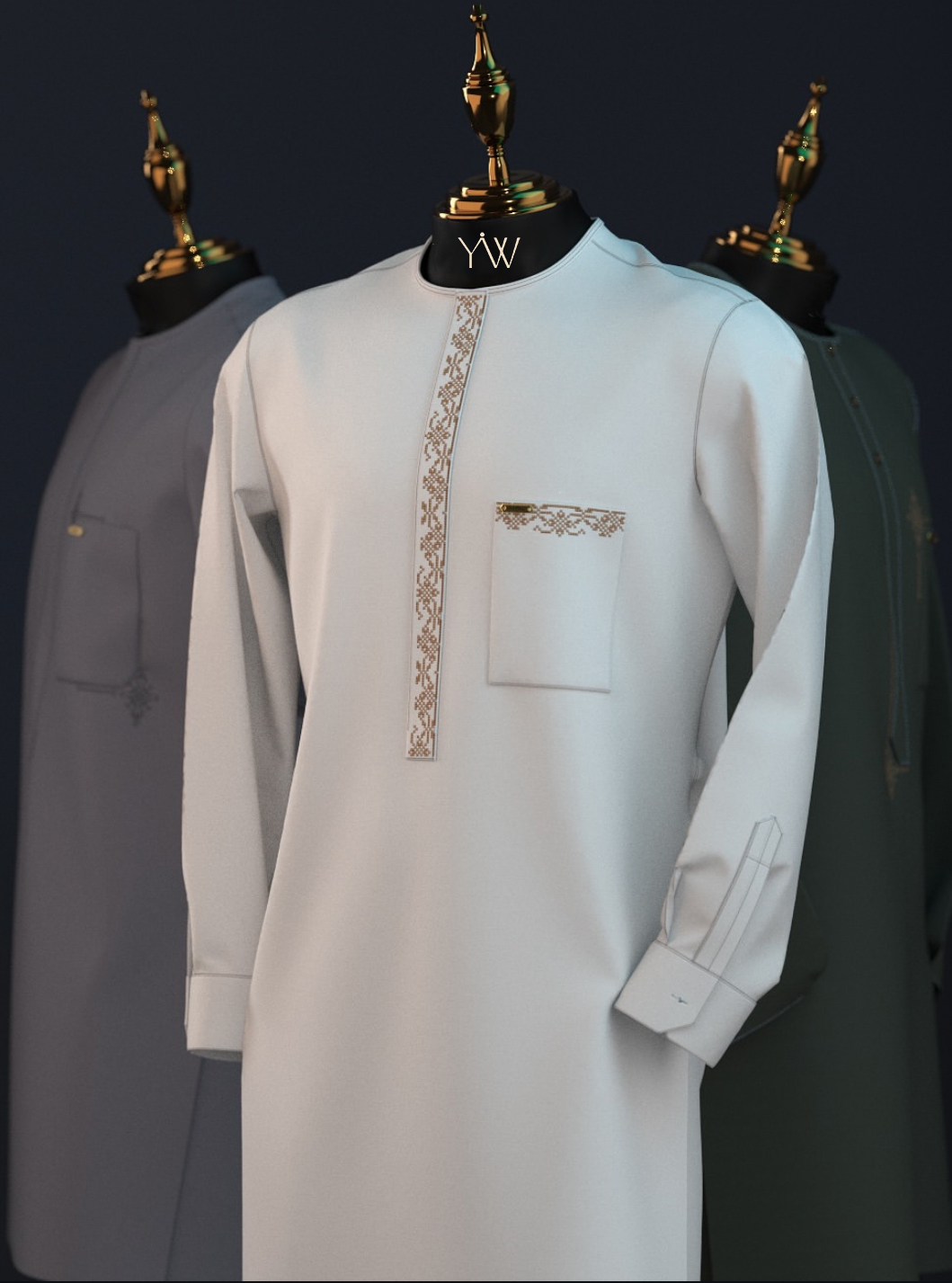 Costume africain Damel